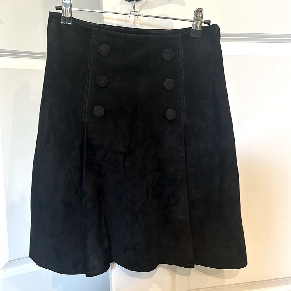 & Other Stories genuine suede skirt size 4